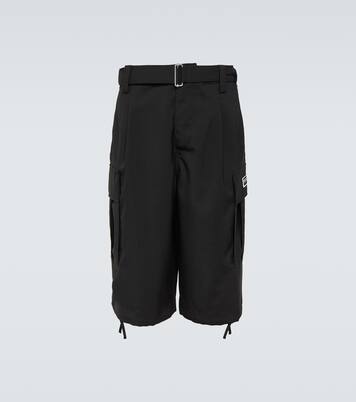 Virgin wool cargo shorts | Kenzo