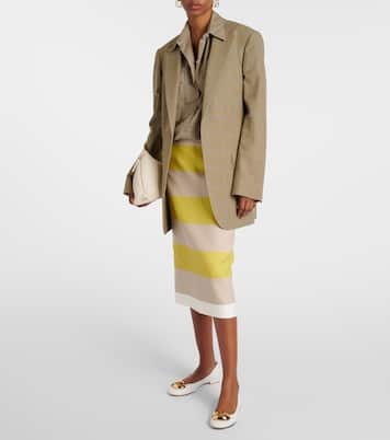 Sphera leather ballet flats | Gianvito Rossi