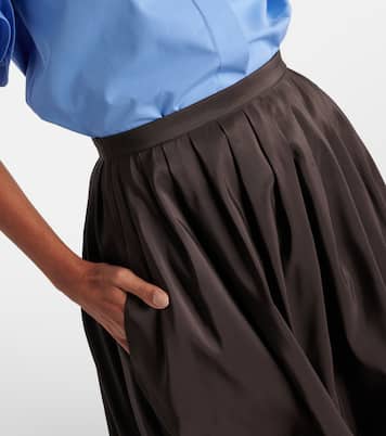 Midirock aus Seide  | Valentino