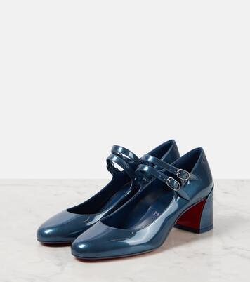 Miss Jane patent leather Mary Jane pumps | Christian Louboutin