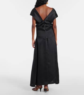 Top Ami aus Seidensatin | Khaite