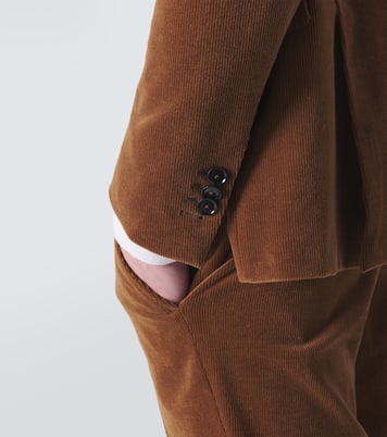 Blazer in velluto di cotone e cashmere | Zegna