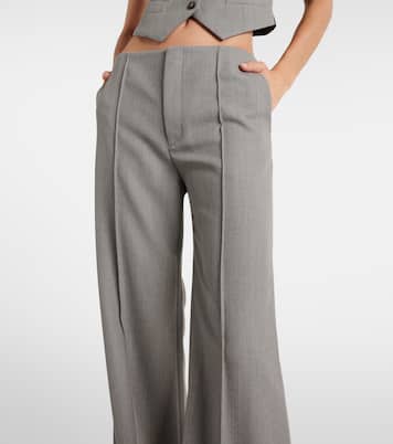 Wool flared pants | Chloé