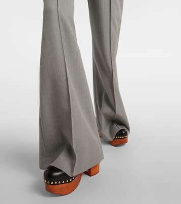 Wool flared pants | Chloé