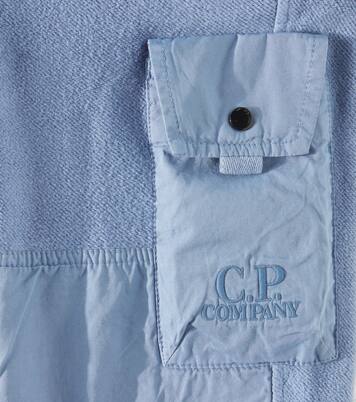 Cotton fleece cargo sweatpants | C.P. Company Kids