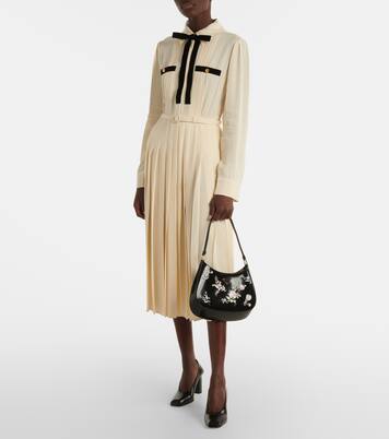 Prada Cleo floral leather shoulder bag | Prada