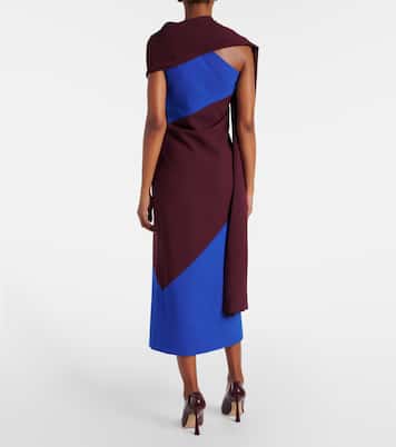 Capella crêpe midi dress | Roksanda