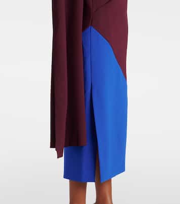 Capella crêpe midi dress | Roksanda