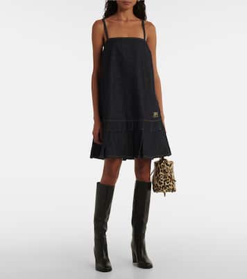 Minikleid aus Denim | Ganni