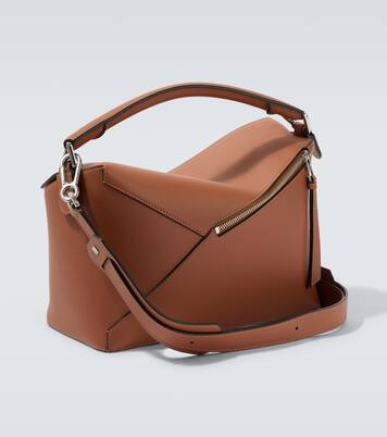 Puzzle 스몰 레더 숄더 백 | Loewe