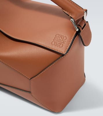 Puzzle 스몰 레더 숄더 백 | Loewe