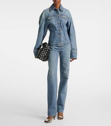 High-Rise Straight Jeans Tasso | Sportmax