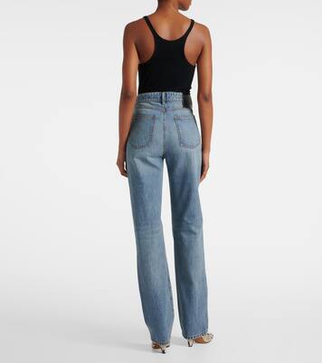 High-Rise Straight Jeans Tasso | Sportmax