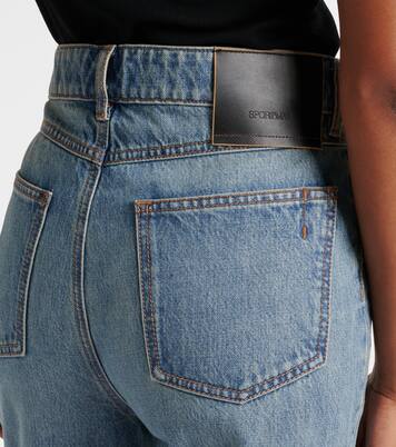 High-Rise Straight Jeans Tasso | Sportmax