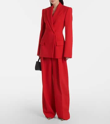 Pantaloni a gamba larga Abadan in canvas | Sportmax