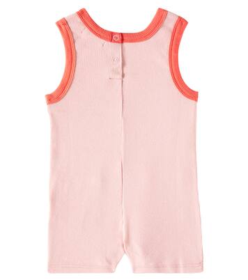 Baby printed cotton-blend playsuit | Bobo Choses