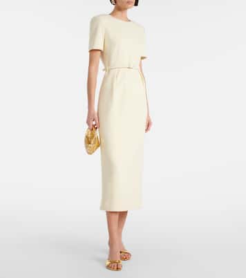 Robe de cocktail en laine | Roland Mouret