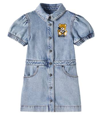 Robe Teddy Bear en jean | Moschino Kids