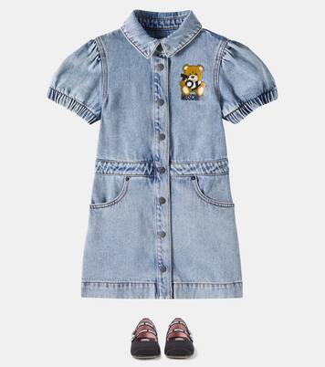 Robe Teddy Bear en jean | Moschino Kids