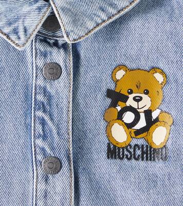 Robe Teddy Bear en jean | Moschino Kids