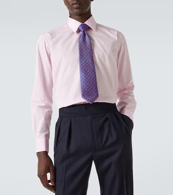 Cotton poplin shirt | Charvet