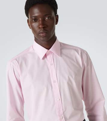 Cotton poplin shirt | Charvet