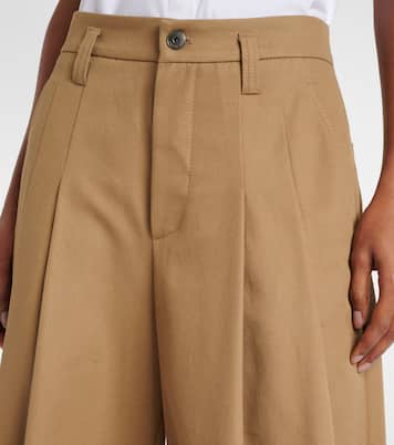 Monili cotton wide-leg pants | Brunello Cucinelli