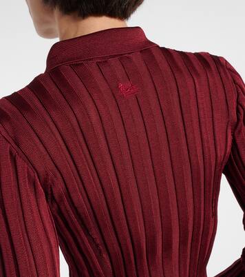 Ribbed-knit polo sweater | Etro