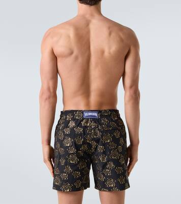 Jacquard embroidered swim trunks | Vilebrequin