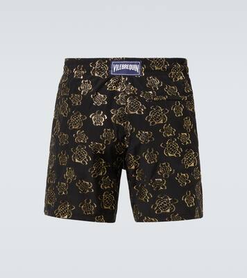 Jacquard embroidered swim trunks | Vilebrequin