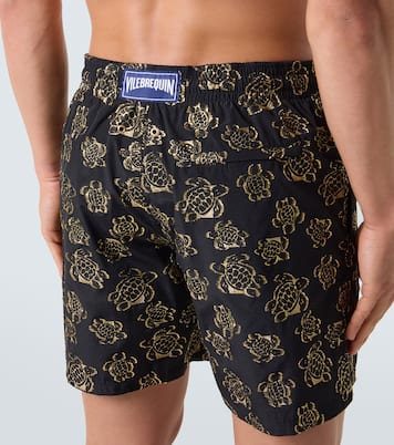 Jacquard embroidered swim trunks | Vilebrequin