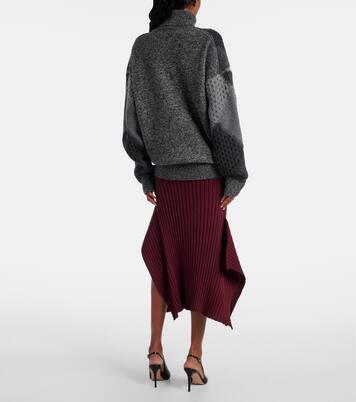 Pull en laine vierge à col roulé | Stella McCartney