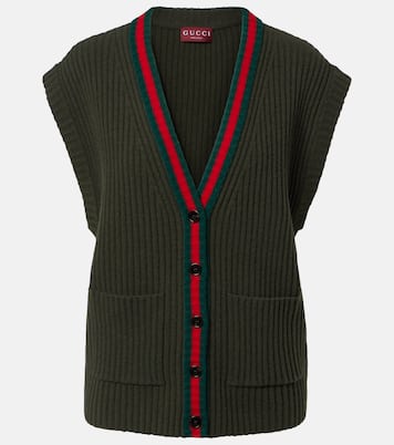 Wool sweater vest | Gucci