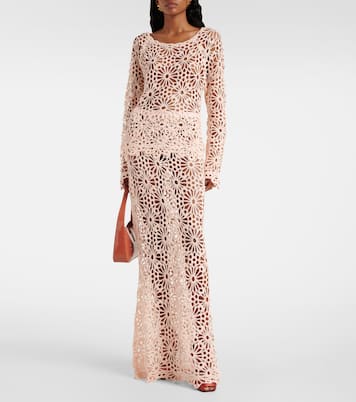 Top Raglan aus Häkelstrick | Norma Kamali