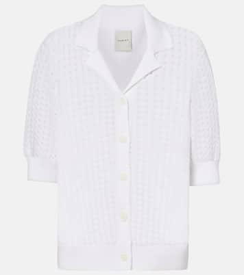 Ellie open-knit cotton cardigan | Varley