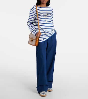 Upvillage VLogo metallic leather sneakers | Valentino Garavani