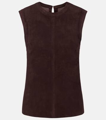 Top Miuccia in suede | Stouls