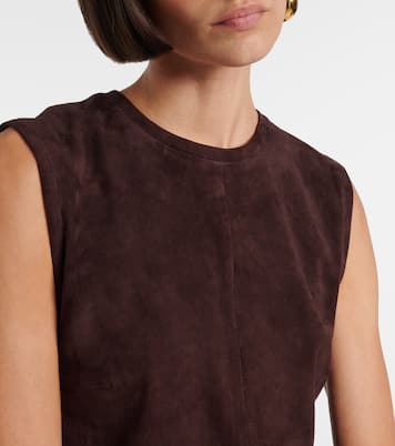 Top Miuccia in suede | Stouls