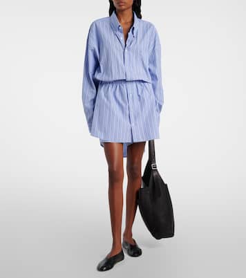 Striped cotton poplin jumpsuit | Maison Margiela