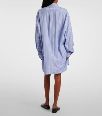 Striped cotton poplin jumpsuit | Maison Margiela