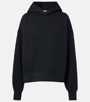 Relaxed cotton jersey hoodie | Slvrlake