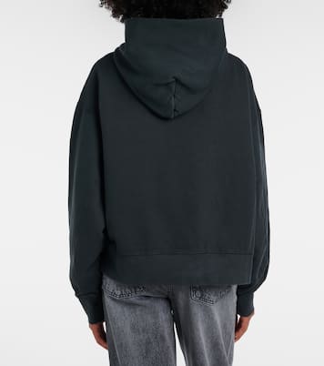 Relaxed cotton jersey hoodie | Slvrlake