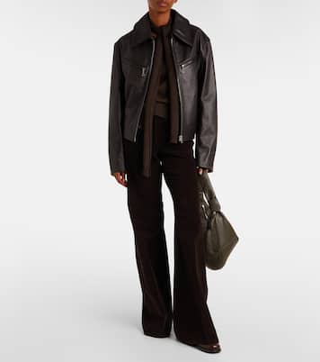 Leather jacket | Lemaire
