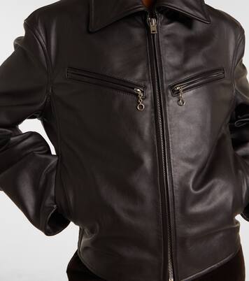 Leather jacket | Lemaire
