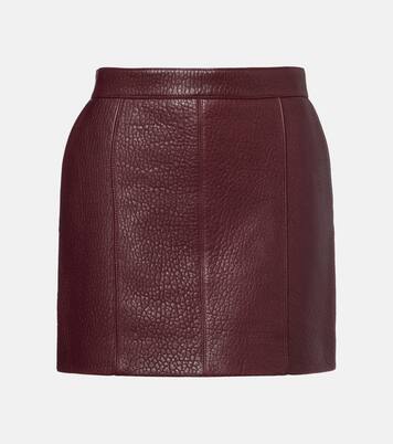 Mini-jupe en cuir | Chloé