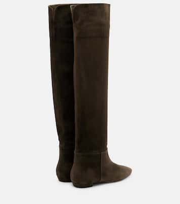 Suede knee-high boots | Gianvito Rossi