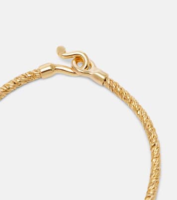 Bracelet Knot en argent sterling plaqué or | Bottega Veneta