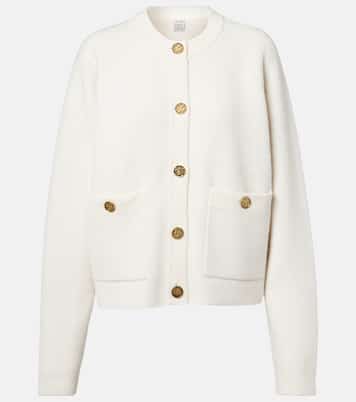 Cardigan in misto lana e cashmere | Toteme