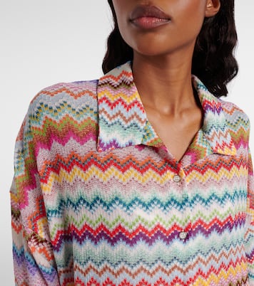 Zigzag lamé shirt | Missoni