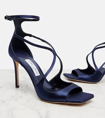 Azia 95 satin sandals | Jimmy Choo